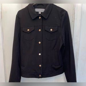 Marc New York Womens Black blazer with gold finishings